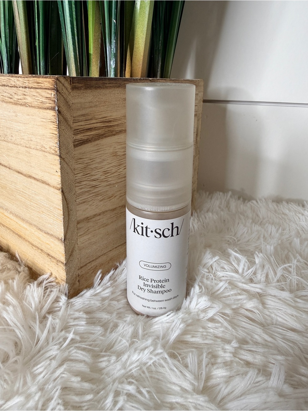 Kitsch Volumizing Rice Protein Invisible Dry Shampoo Powder Mist
